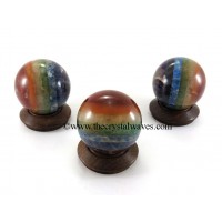 7 Chakra Bonded Ball / Sphere
